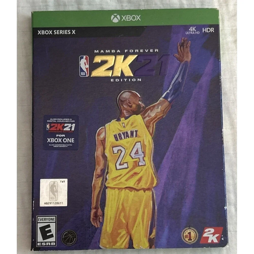 NBA 2K21 Mamba Forever Edition Microsoft Xbox Series X Holiday Gift Kobe Bryant